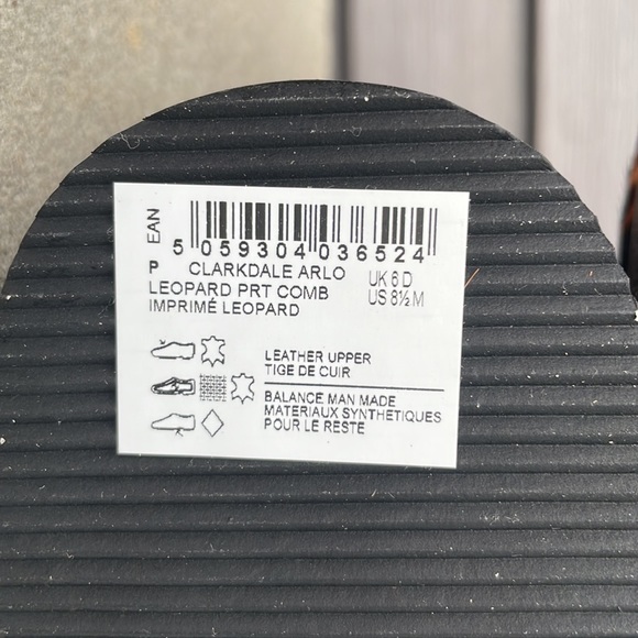 Clarks Clarkdale Arlo Leopard Boot NIB size 8.5 - Picture 9 of 10